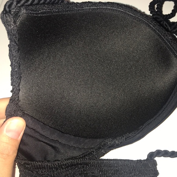 Victoria’s Secret lace/crochet push-up bikini top - Picture 7 of 7